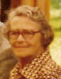 Helga 72 år. 1981 ved Sussi's konfirmation.